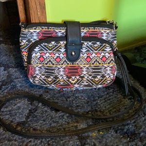 Small crossbody purse.